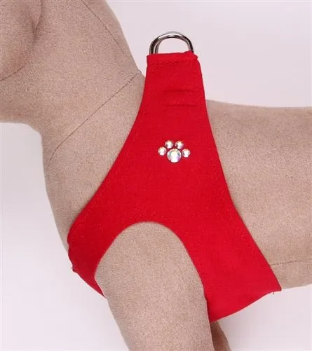 Susan Lanci Crystal Paw Collection Embellished Step-In Harnesses -Many Colors