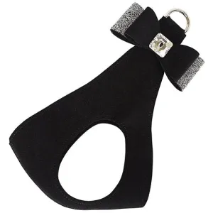 Susan Lanci Crystal Stellar Big Bow Step in Harness in Black