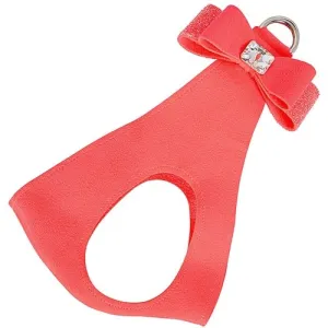 Susan Lanci Crystal Stellar Big Bow Step in Harness in Electric Pink