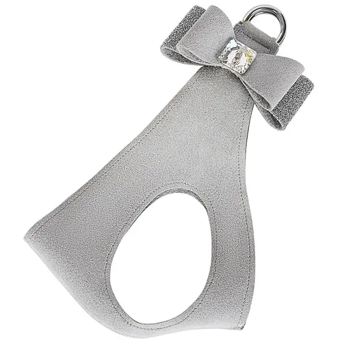 Susan Lanci Crystal Stellar Big Bow Step in Harness in Platinum