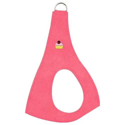 Susan Lanci Cupcake Collection Embellished Ultrasuede Step-In Harnesses - Many Colors