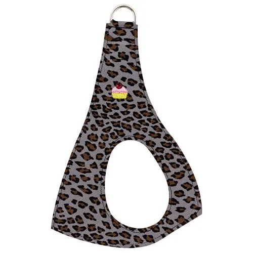 Susan Lanci Cupcake Collection Ultrasuede Step-In Harness- Jungle Print Collection