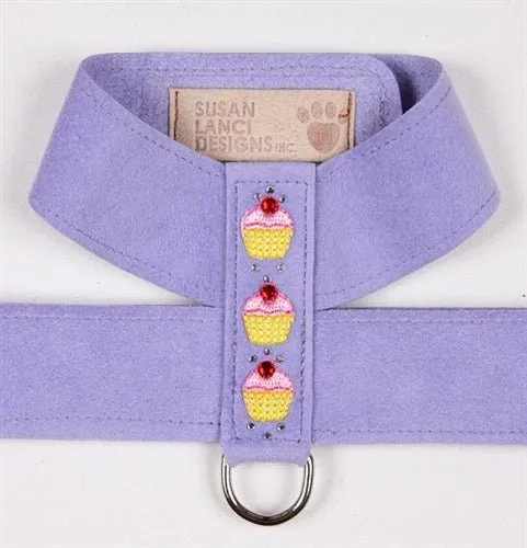 Susan Lanci Cupcake Collection Ultrasuede Tinkie Harnesses - Many Colors