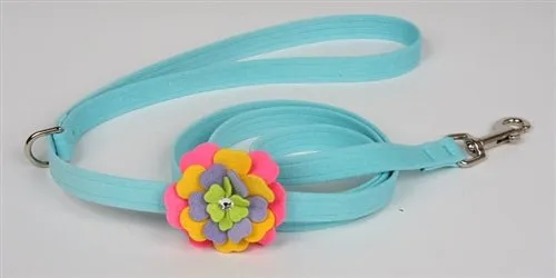 Susan Lanci Fantasy Flower Collection Step-In Harness -Tiffi Blue