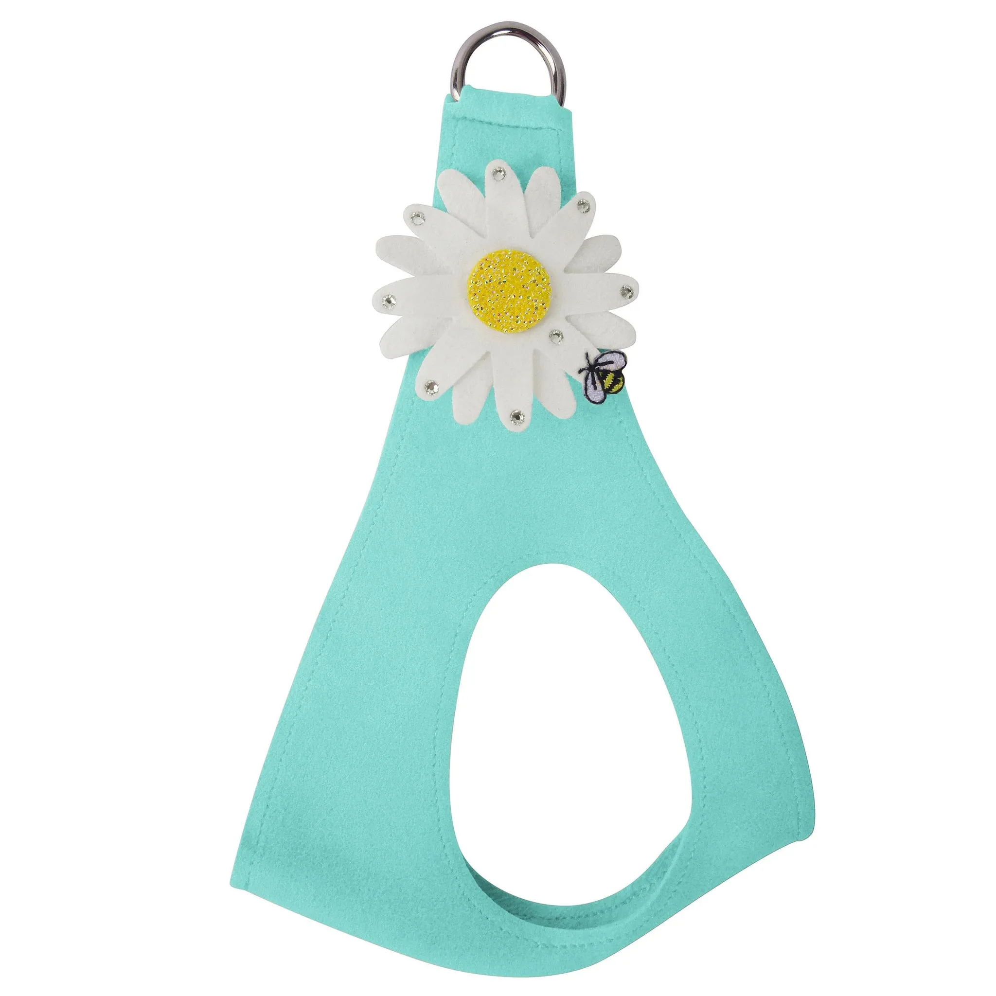 Susan Lanci Large Daisy with AB Crystal Stellar Center Step In Harness in Many Colors