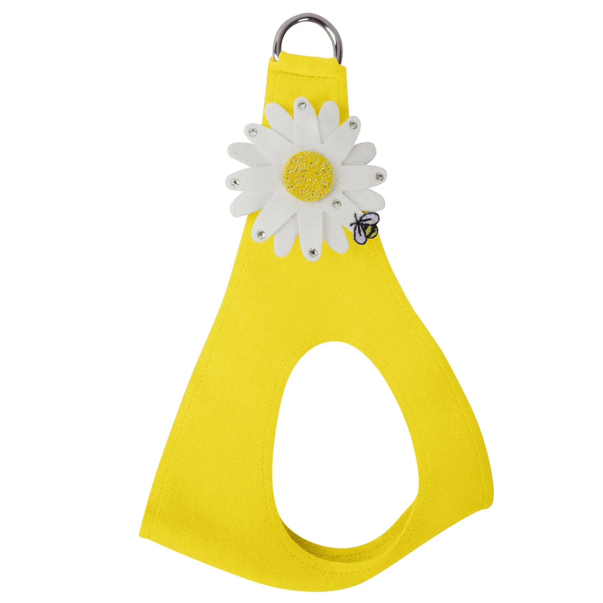 Susan Lanci Large Daisy with AB Crystal Stellar Center Step In Harness in Many Colors