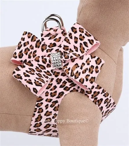 Susan Lanci Nouveau Bow Step in Harness- Jungle Print Collection