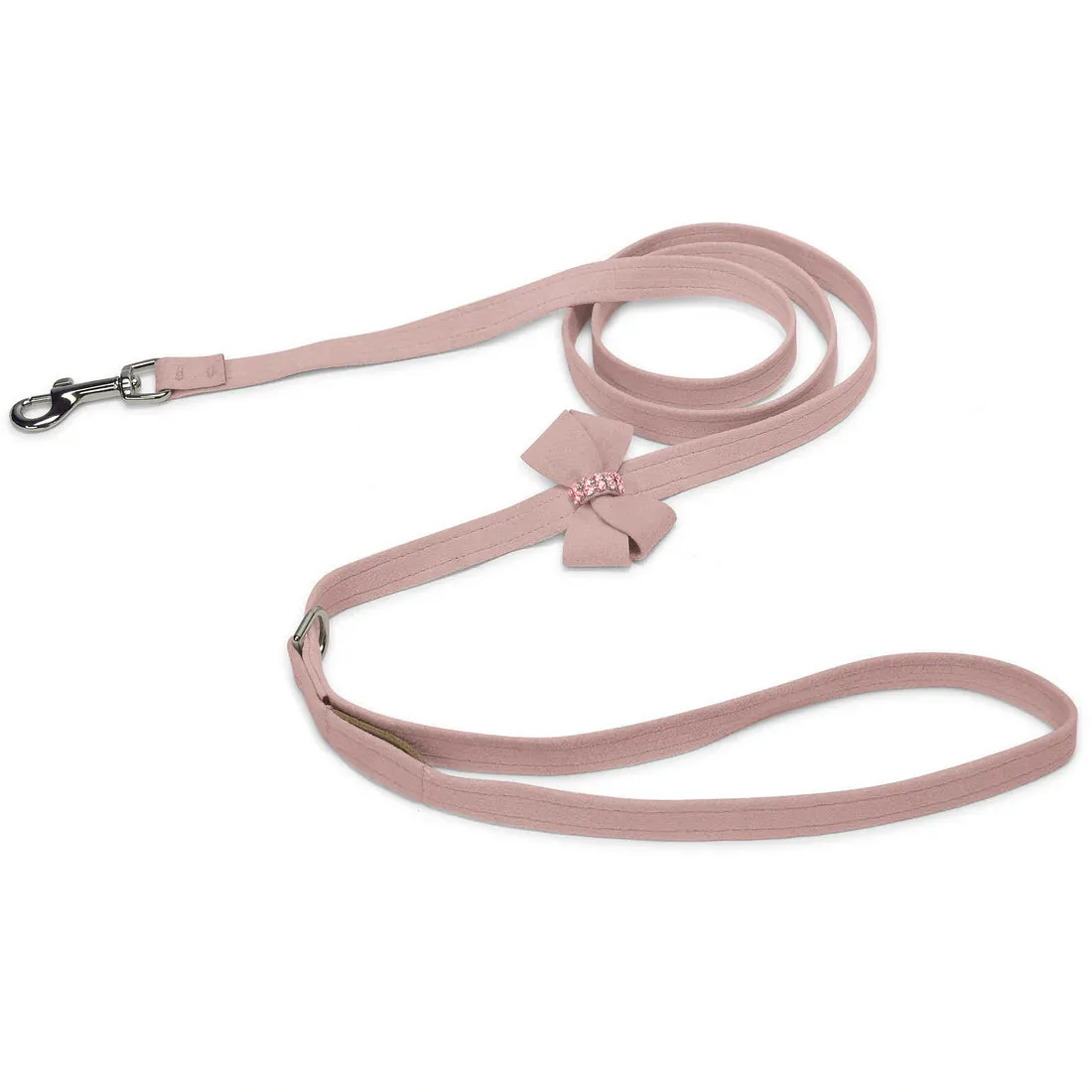 Susan Lanci Rosewood Nouveau Bow with Pink Giltmore Step In Harness