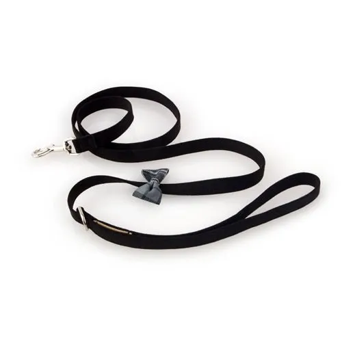 Susan Lanci Scotty Bailey Harness Charcoal Plaid