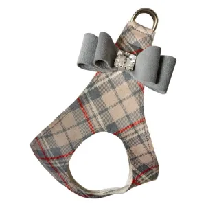 Susan Lanci Scotty Doe Plaid Big Bow Step In Harness