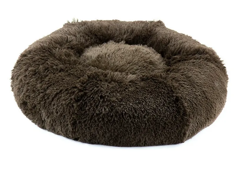 Susan Lanci Shag Bed - Chocolate