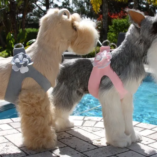 Susan Lanci Special Occasion Step-In Harness- Puppy Pink