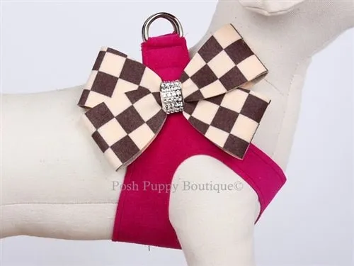 Susan Lanci Step In Harnesses- Windsor Check Collection -Nouveau Bow