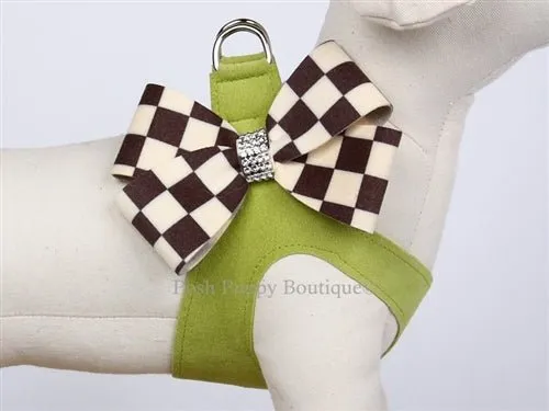 Susan Lanci Step In Harnesses- Windsor Check Collection -Nouveau Bow