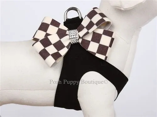Susan Lanci Step In Harnesses- Windsor Check Collection -Nouveau Bow