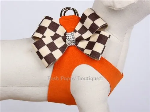 Susan Lanci Step In Harnesses- Windsor Check Collection -Nouveau Bow