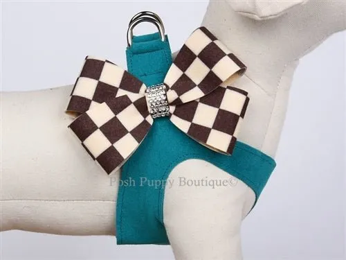 Susan Lanci Step In Harnesses- Windsor Check Collection -Nouveau Bow
