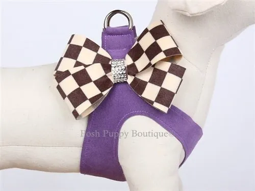 Susan Lanci Step In Harnesses- Windsor Check Collection -Nouveau Bow