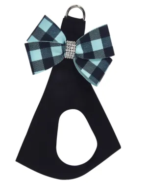 Susan Lanci Tiffi Gingham Nouveau Bow Step In Harness