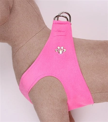 Susan Lanci Crystal Paw Collection Embellished Step-In Harnesses -Many Colors