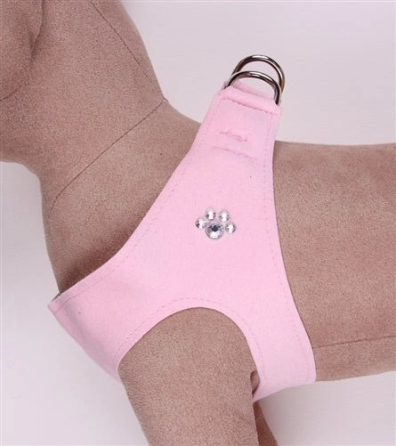 Susan Lanci Crystal Paw Collection Embellished Step-In Harnesses -Many Colors
