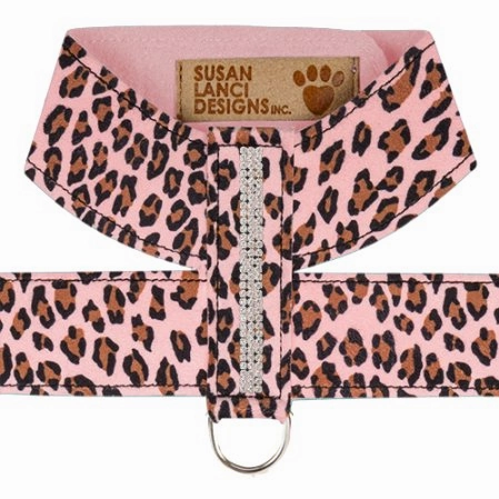 Susan Lanci Jungle Print Collection 3 Row Giltmore Tinkie Harness
