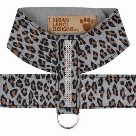 Susan Lanci Jungle Print Collection 3 Row Giltmore Tinkie Harness