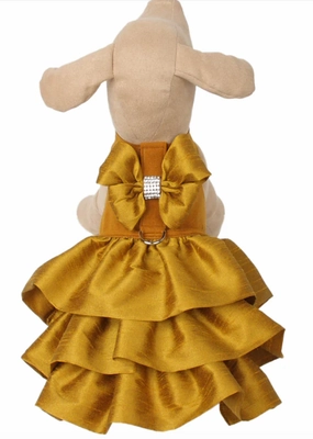 Susan Lanci Madison Dress -  Bronze