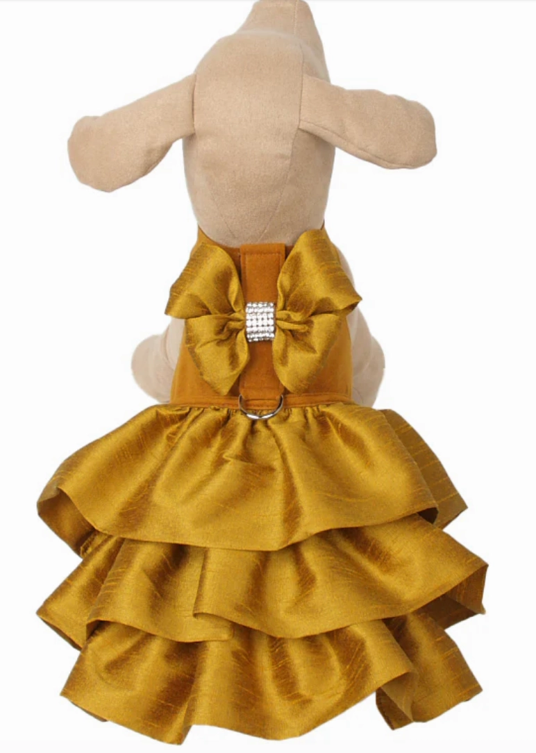 Susan Lanci Madison Dress -  Bronze
