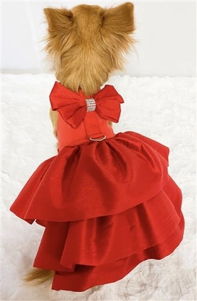 Susan Lanci Madison Dress - Red Pepper