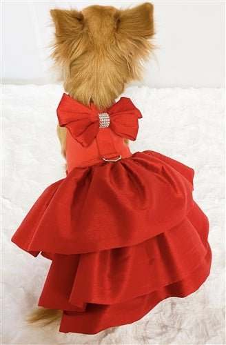 Susan Lanci Madison Dress - Red Pepper