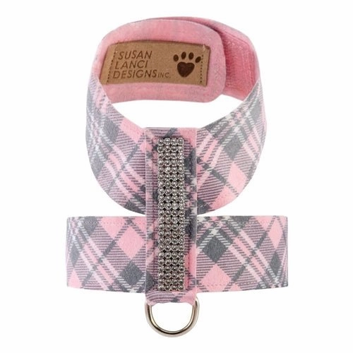 Susan Lanci Scotty 4 Row Giltmore Tinkie Harness Puppy Pink