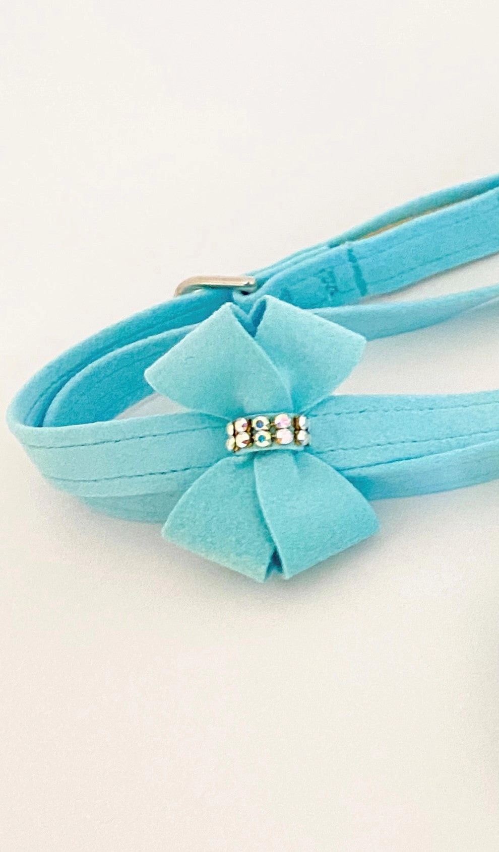 Susan Lanci Tiffi Blue AB Crystal Tinkie Harness