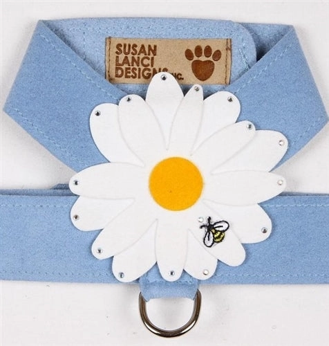 Susan Lanci Tinkie Large Daisy Collection Tinkie Ultrasuede Harnesses
