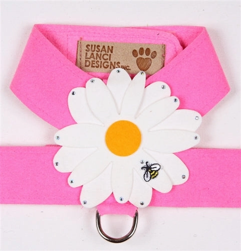 Susan Lanci Tinkie Large Daisy Collection Tinkie Ultrasuede Harnesses