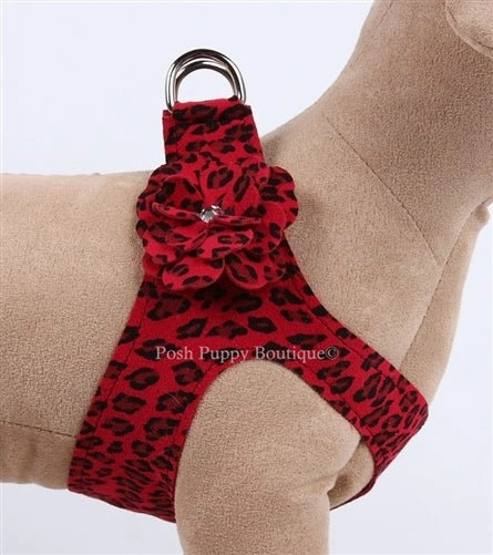Susan Lanci Tinkies Garden Step in Harness- Jungle Print Collection