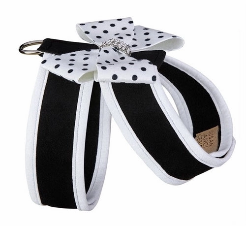 Susan Lanci Two Tone Polka Dot Nouveau Bow Tinkie Harness