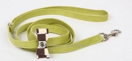 Susan Lanci Windsor Check Trim Two Tone Tinkie Harness in Many Colors