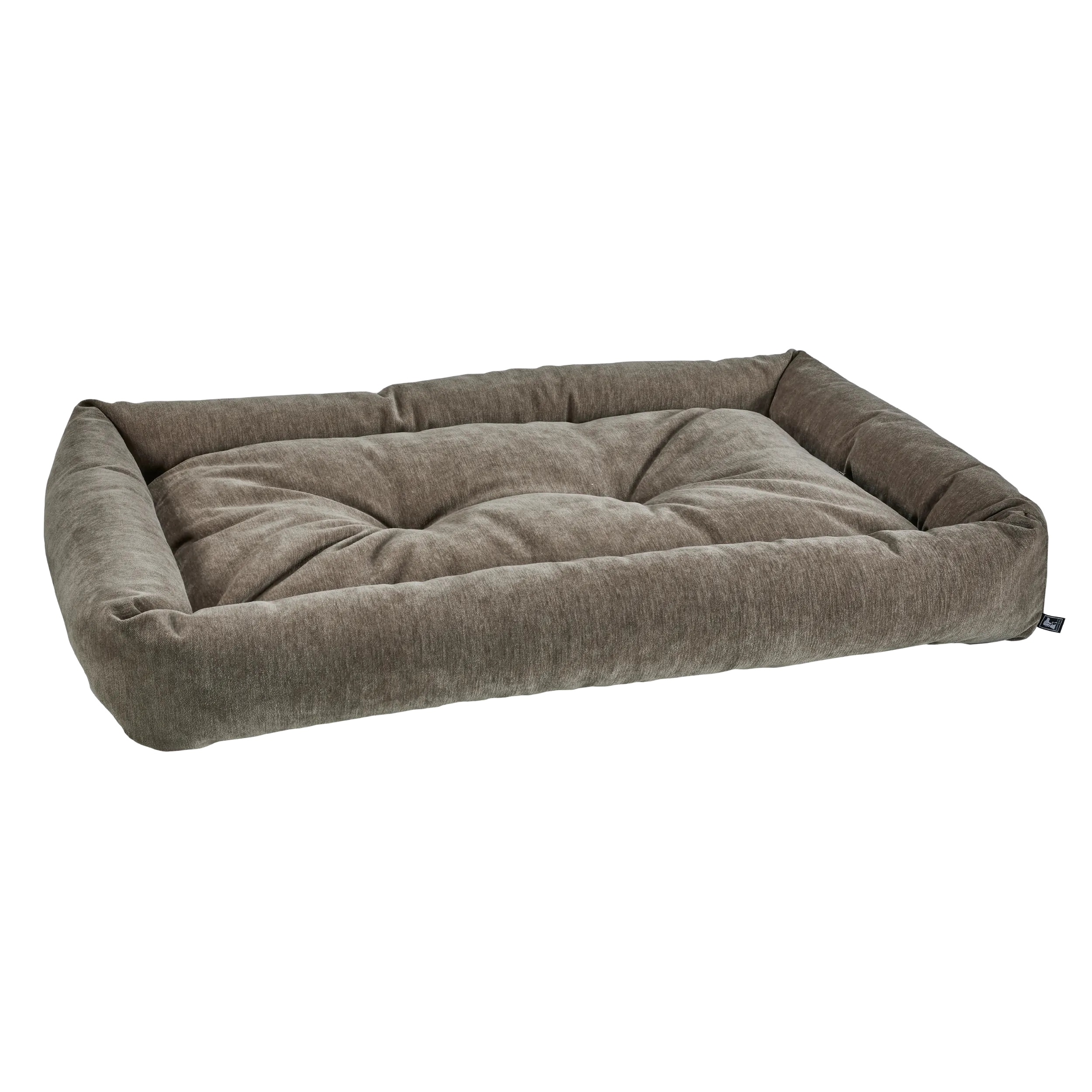 Tango Reversible Bed | Bark Washed Microvelvet
