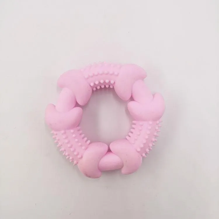 The Pets Club Dental Rubber Ring Toy For Dog & Puppy
