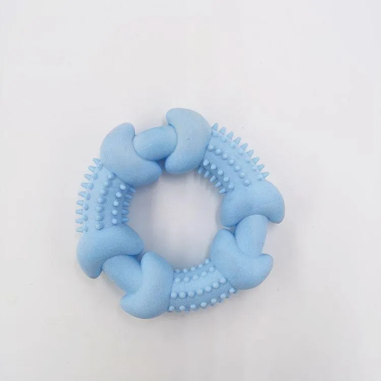 The Pets Club Dental Rubber Ring Toy For Dog & Puppy