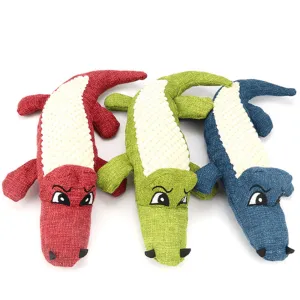 The Pets Club  Linen Plush Animal Toy For Dog