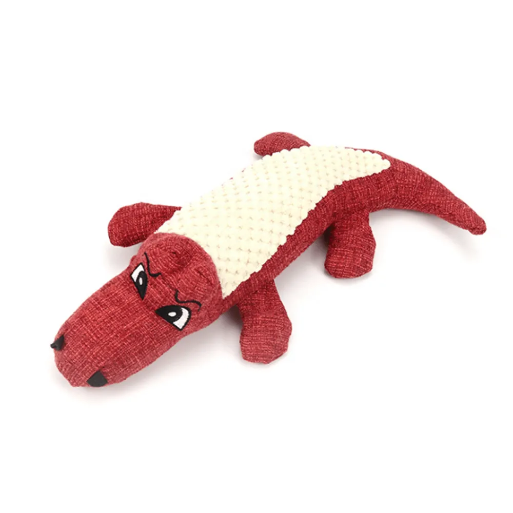 The Pets Club  Linen Plush Animal Toy For Dog