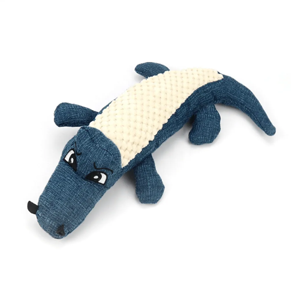 The Pets Club  Linen Plush Animal Toy For Dog