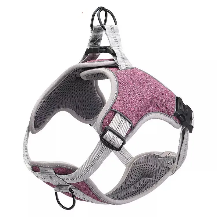 The Pets Club Reflective Adjustable Padded Mesh Oxford No Pull Outdoor Training Harness
