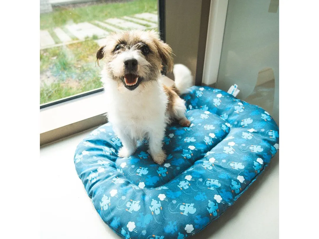 The Smurfs Oval Cushion Sewn
