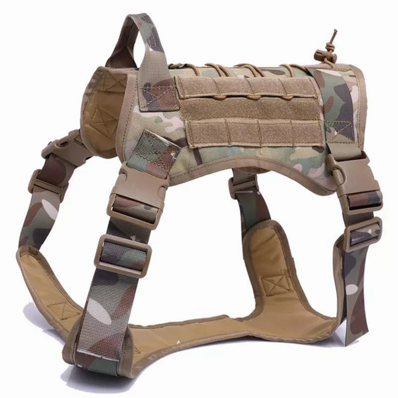 The Pets Club Heavy Duty Military Tactical Dog Harness Vest