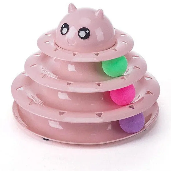 Three-Layer Cat Turntable