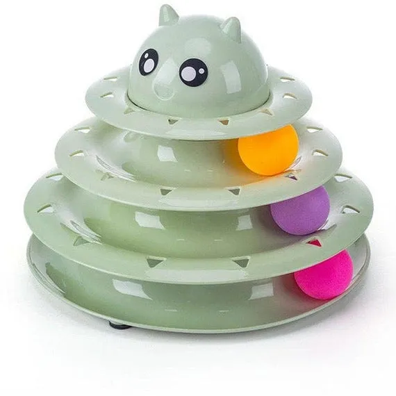 Three-Layer Cat Turntable