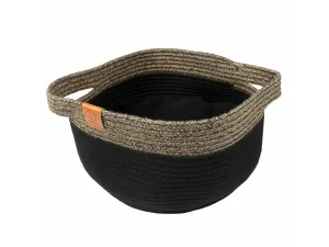 TOD CAT BASKET 35x35x22cm black